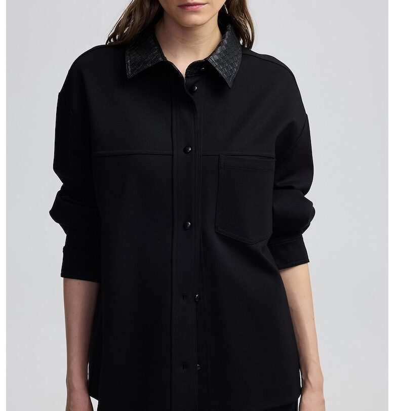 Яке със сплетена яка Ipekyol