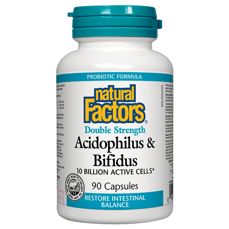 Acidophilus & Bifidus 10 Billion Active Cells Double Strength / Ацидофилус бифидус