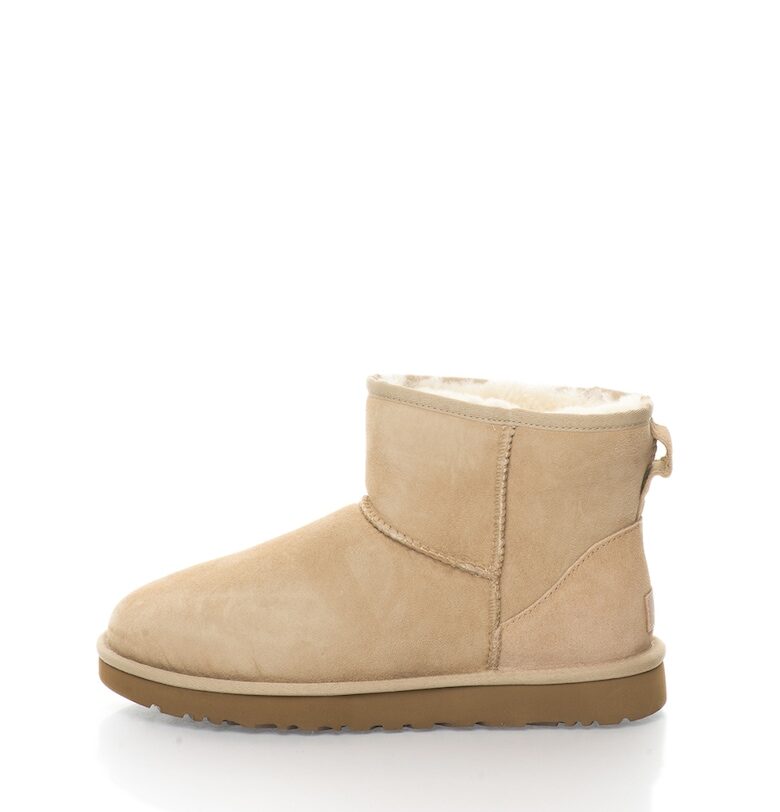 Australia - Бежови велурени боти UGG