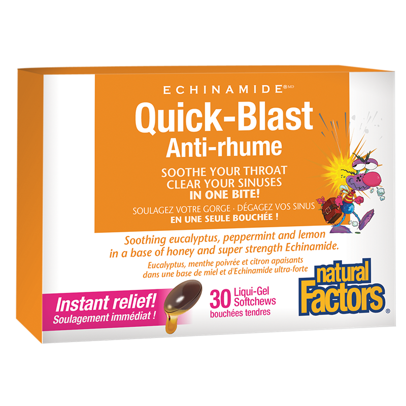 Echinamide® Quick-Blast 85 mg х 30 течни софтгел капсули за дъвчене с ехинацея