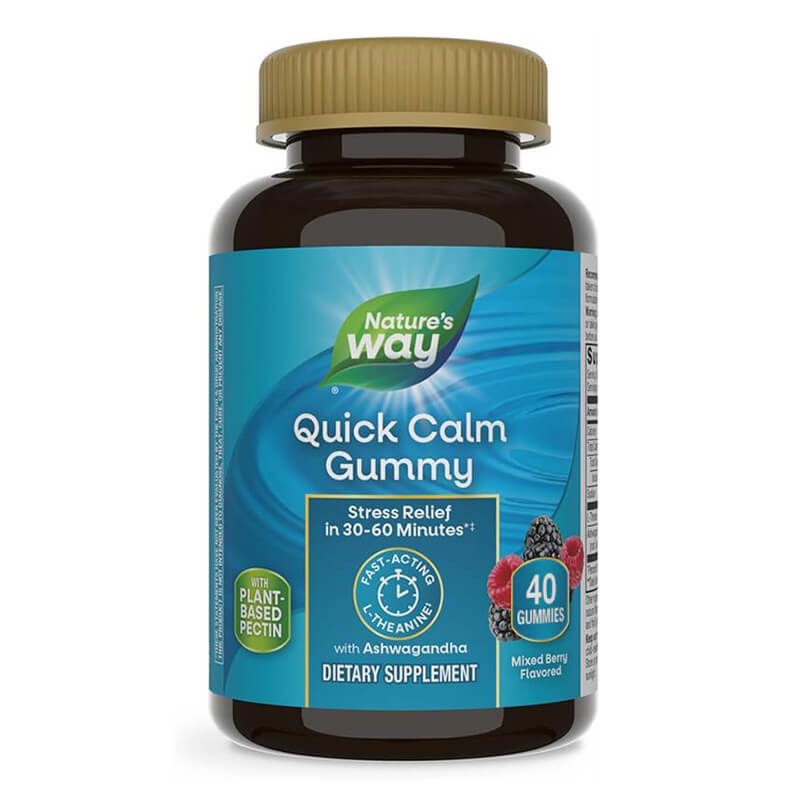 QUICK CALM – стрес контрол за 30-60 минути - Ашваганда и L-теанин срещу тревожност и безсъние