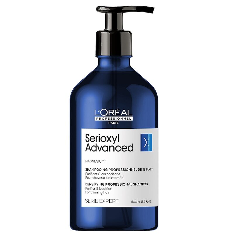 Sampon pentru par L'Oréal Professionnel Serie Expert Serioxyl Advanced - sampon purificator & pentru mai multa densitate - pentru par fin - 500ml LOreal Professionnel