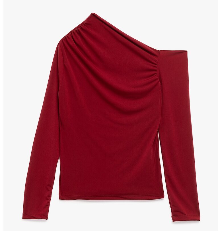 Асиметрична слим блуза KOTON