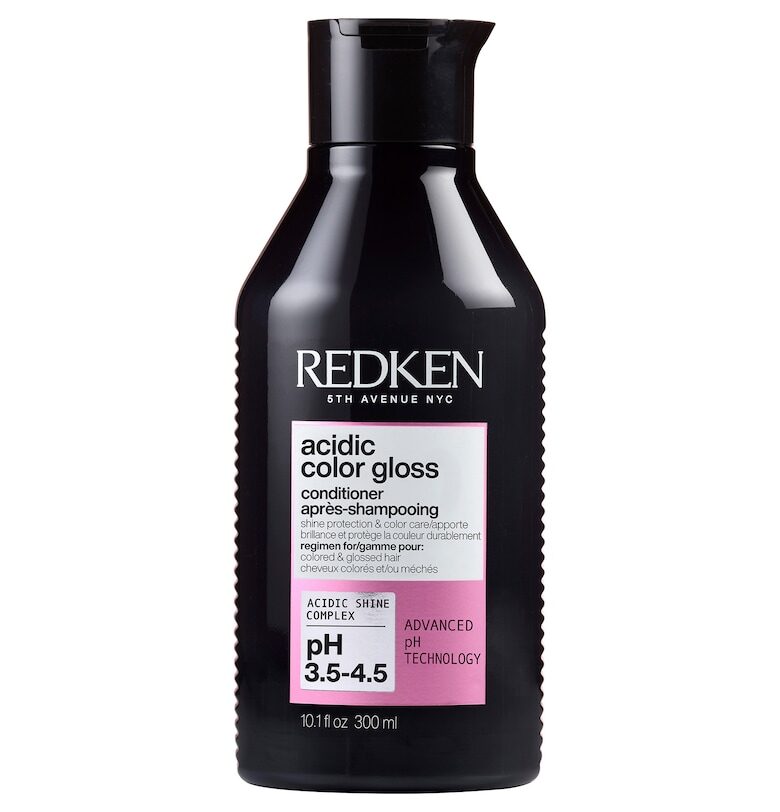 Балсам за коса  Acidic Color Gloss professional - С витамин Е и аргинин - За боядисана коса - Предпазва цвета и придава блясък - 300 мл Redken