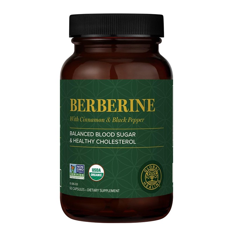 Берберин 1200 mg + Цейлонска канела 100 mg + Черен пипер 10 mg – Баланс на кръвната захар и липидите
