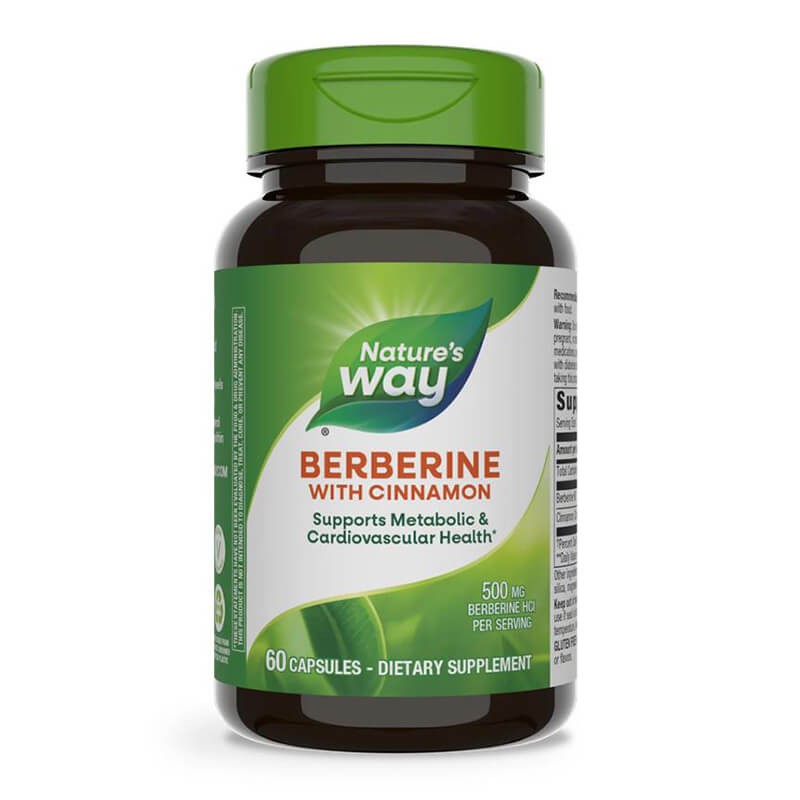 Берберин + канела - Баланс на кръвната захар и метаболитна подкрепа