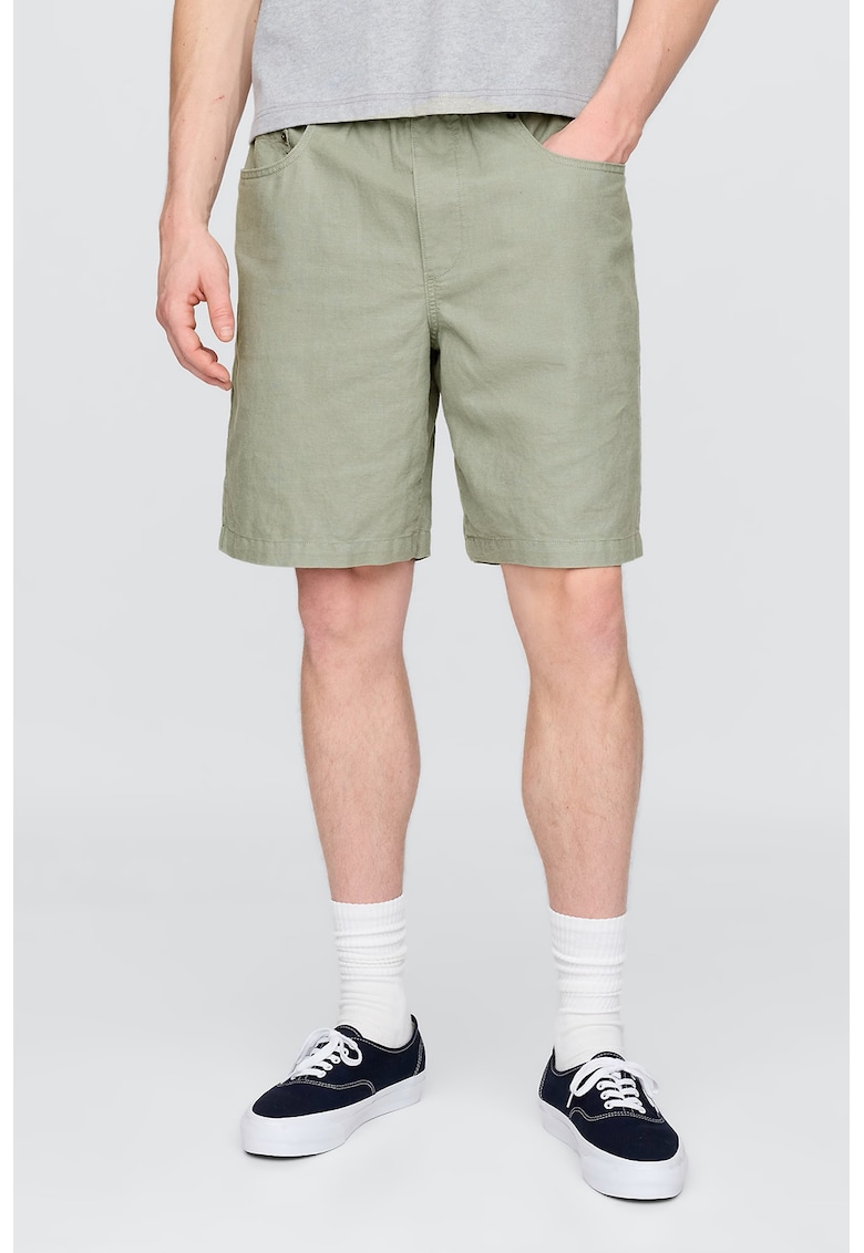 Бермуди от лен и памук GAP