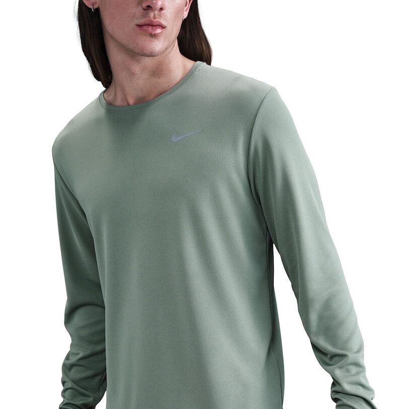 Блуза Miler за бягане с Dri-FIT UV Nike