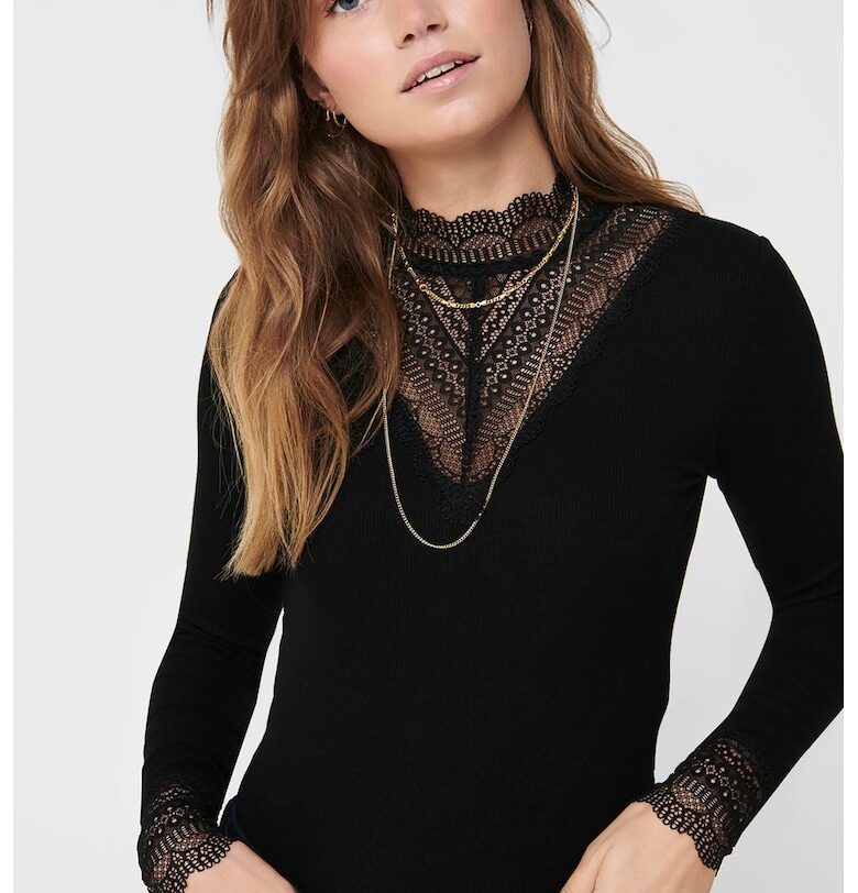 Блуза с дантела Only