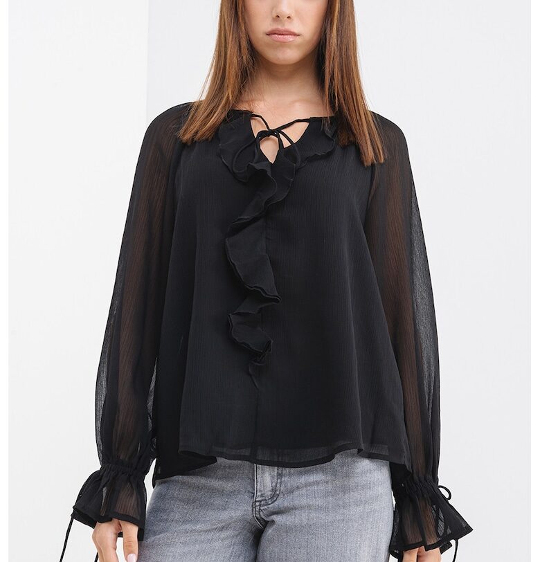 Блуза с дипли Only