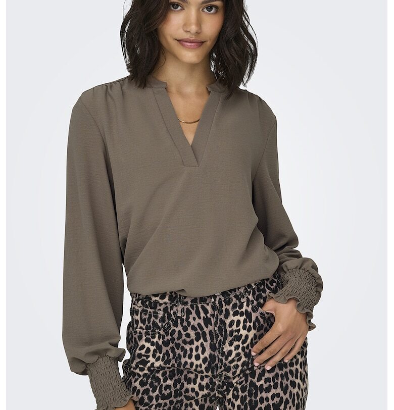 Блуза с еластични маншети Only