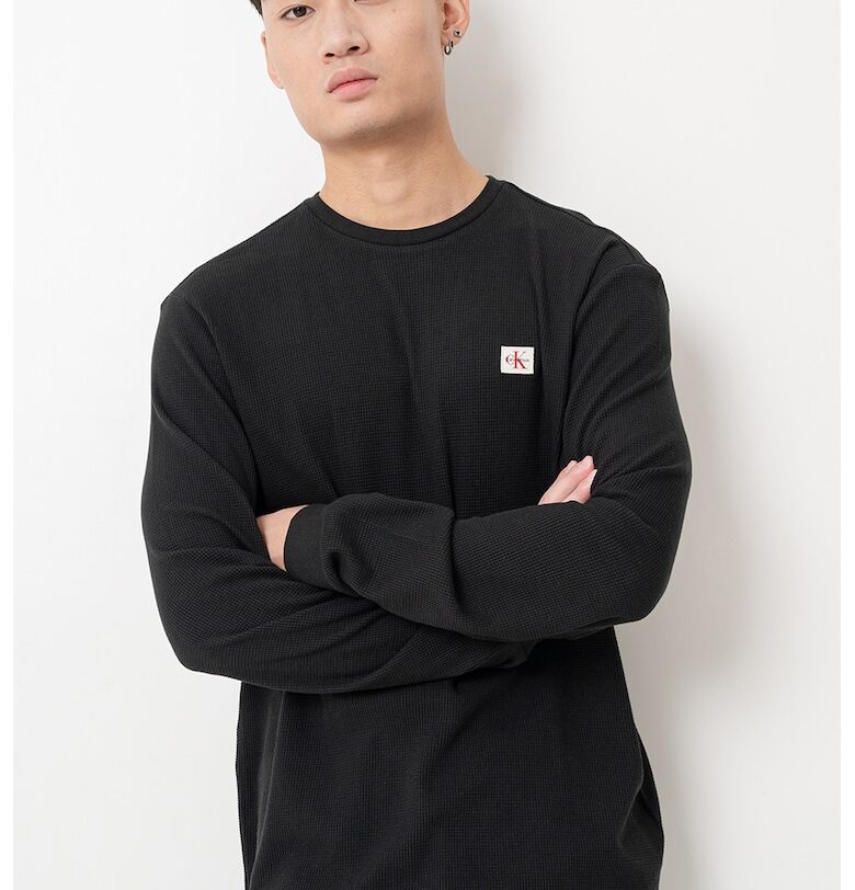 Блуза с лого CALVIN KLEIN JEANS