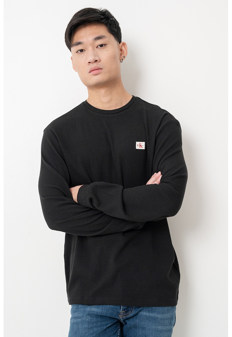 Блуза с лого CALVIN KLEIN JEANS