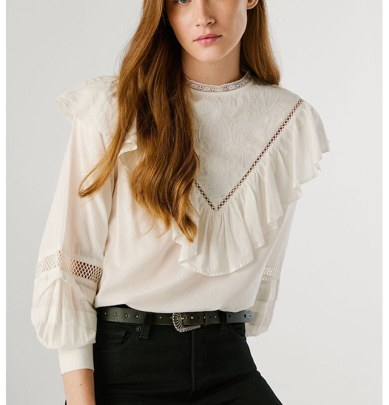 Блуза с модал Pepe Jeans London