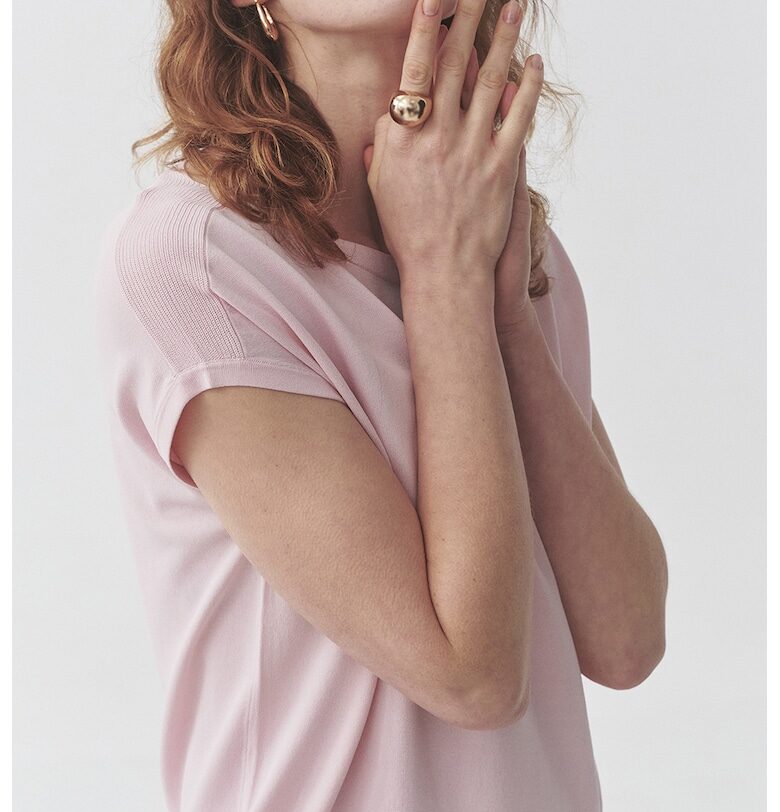 Блуза с овално деколте Tatuum