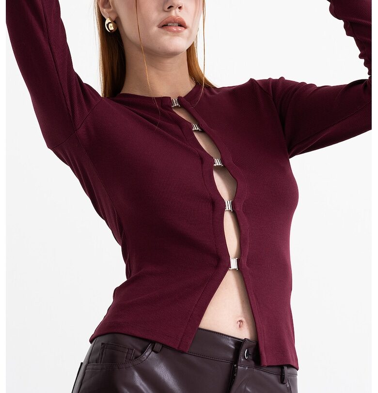 Блуза с отвори Gina Tricot