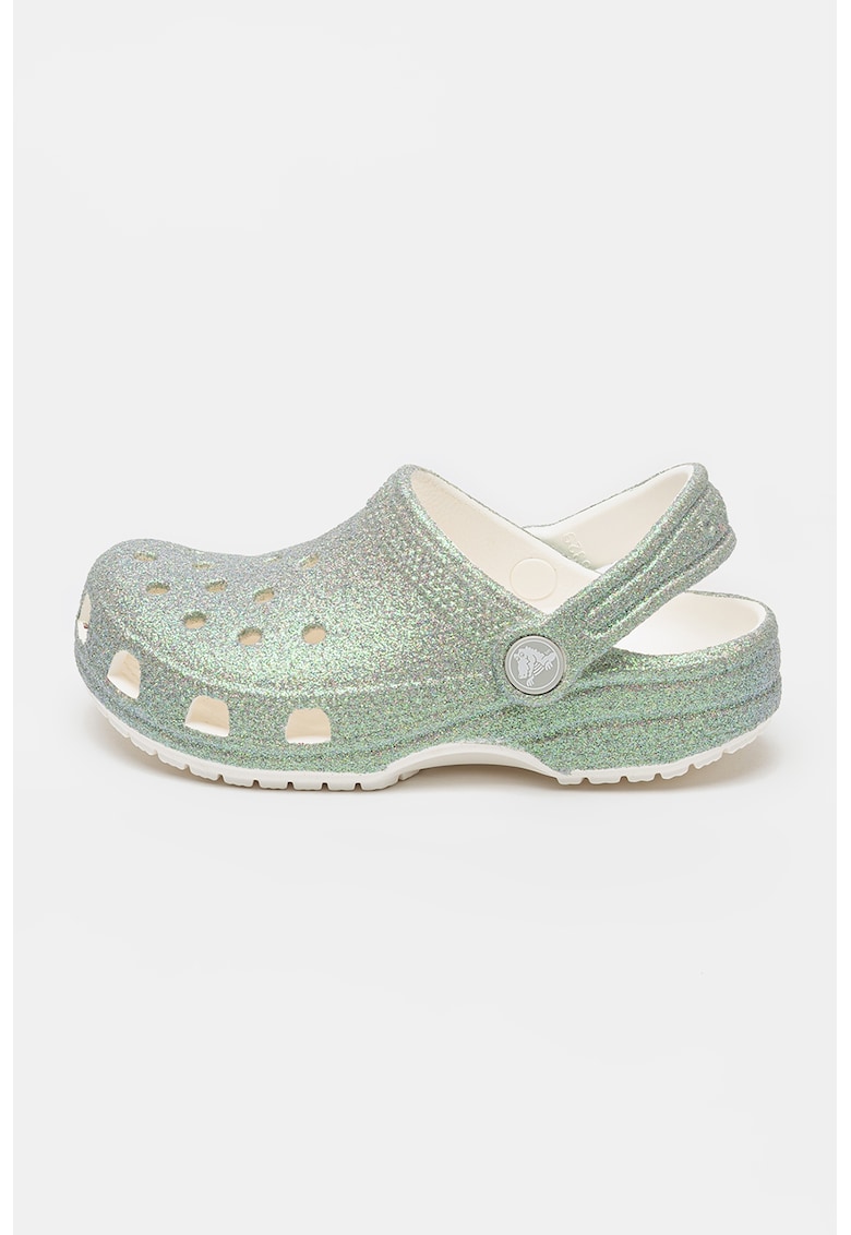 Бляскав крокс с отворена пета Crocs