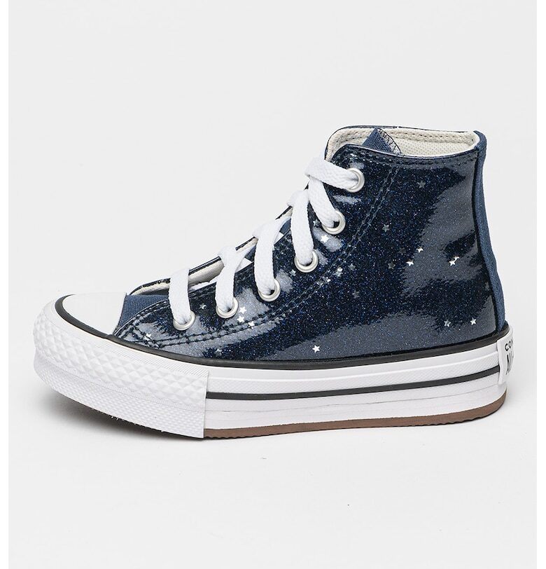 Бляскави кецове All Star Eva Lift с платформа Converse