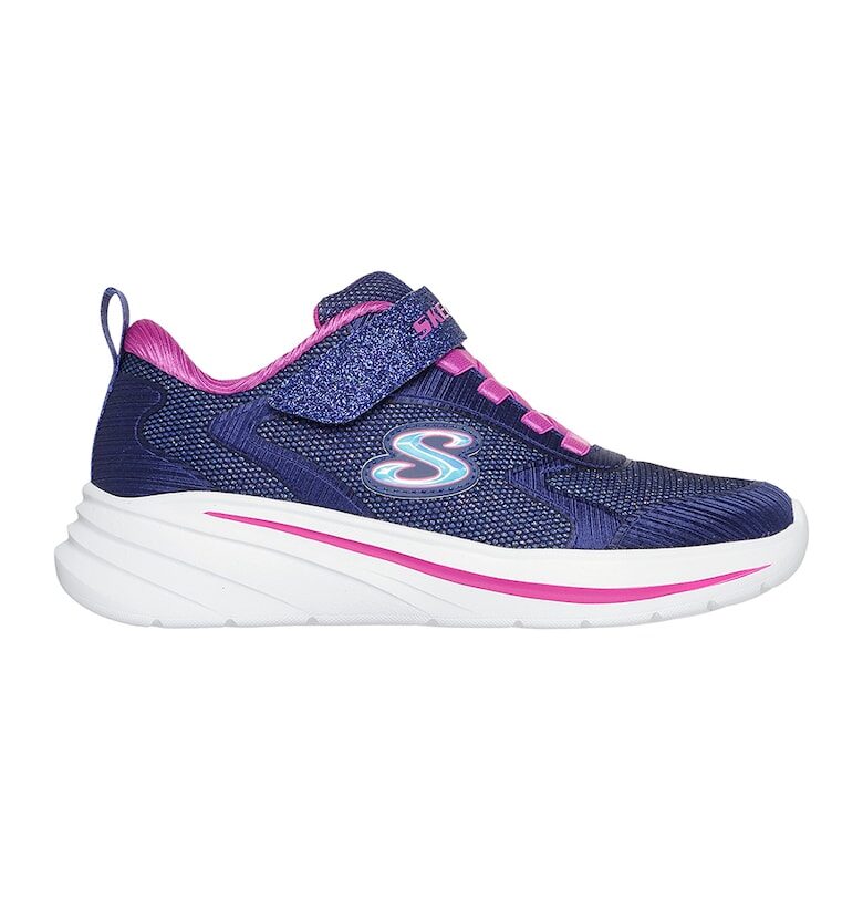 Бляскави спортни обувки Wave 92 с велкро Skechers
