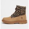 Боти Premium 6 от набук с кожа с косъм Timberland