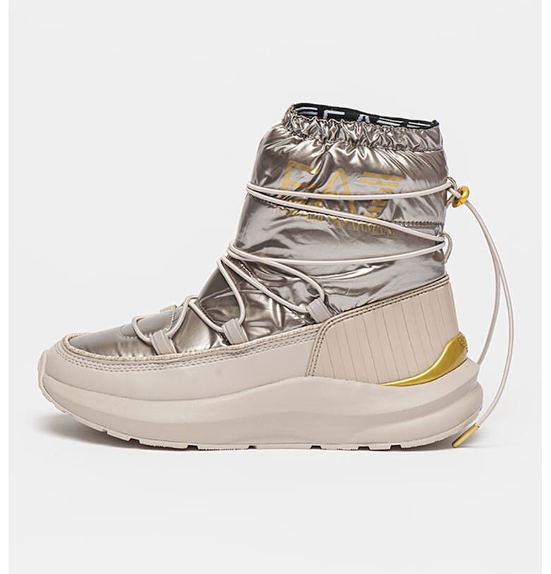 Боти с еко кожа и текстил EA7