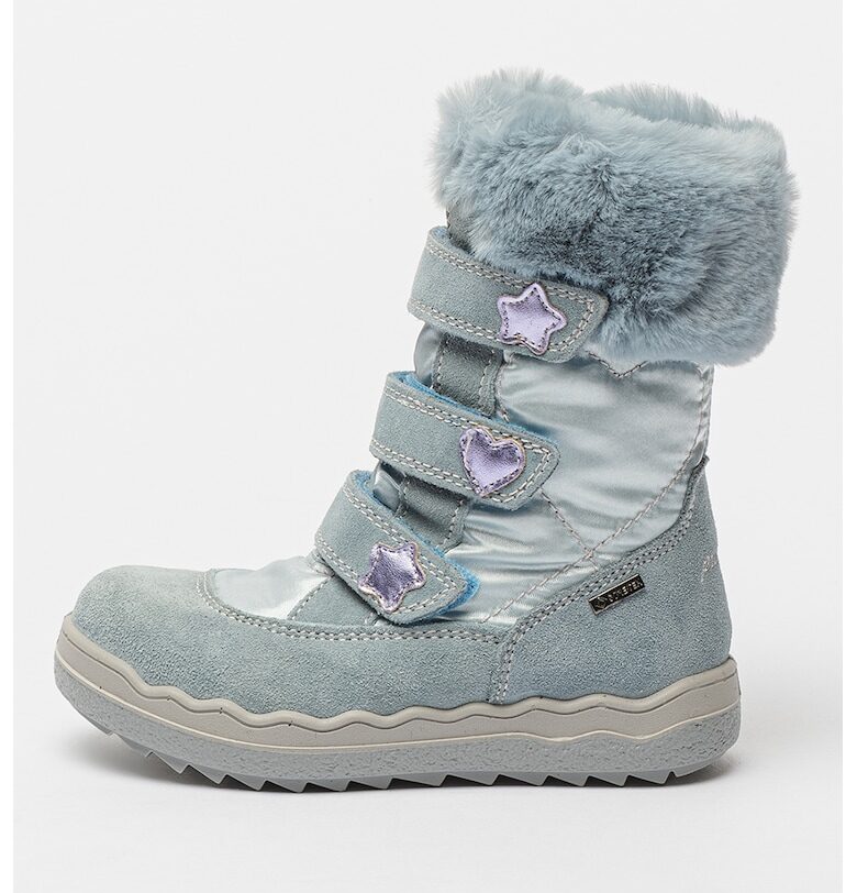 Ботуши до средата на прасеца с вълна и велкро Primigi