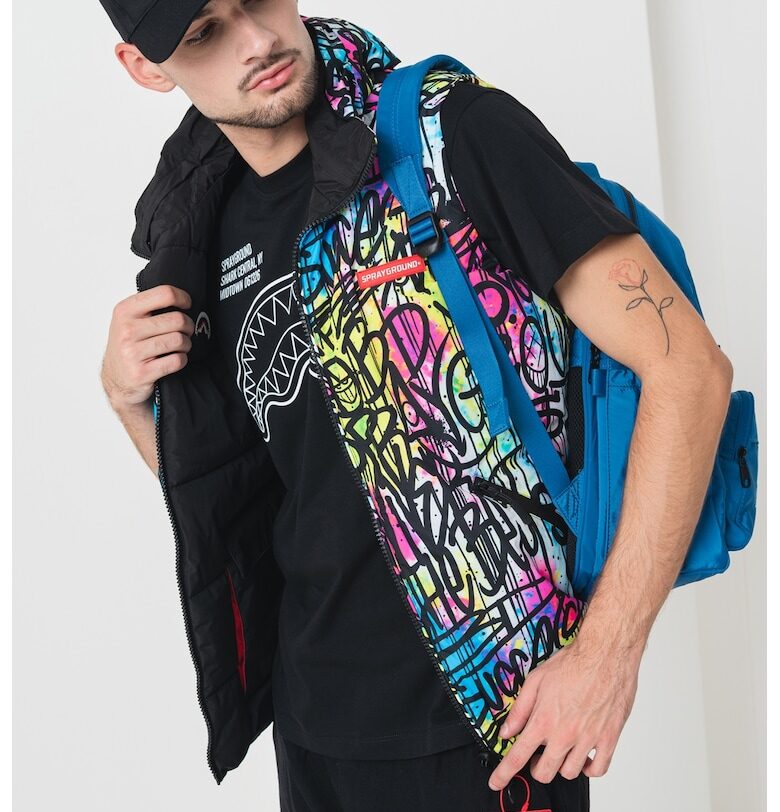 Ватиран елек с двулицев дизайн Sprayground