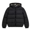 Ватирано зимно яке с качулка GUESS KIDS