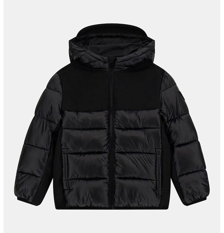 Ватирано зимно яке с качулка GUESS KIDS