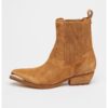 Велурени боти Lanna с кубински ток GUESS