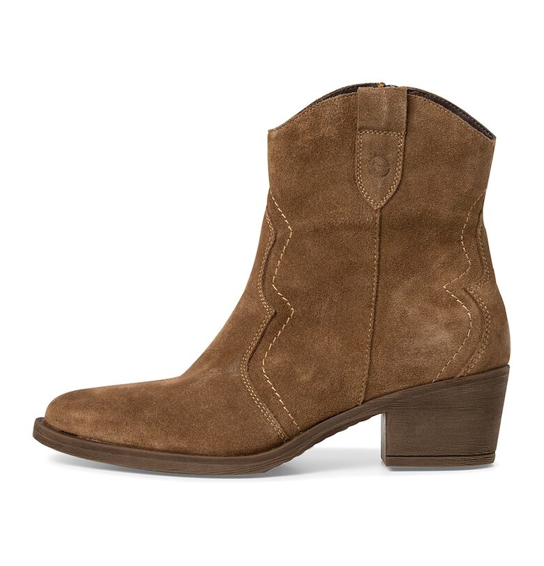 Велурени боти с цип Tamaris