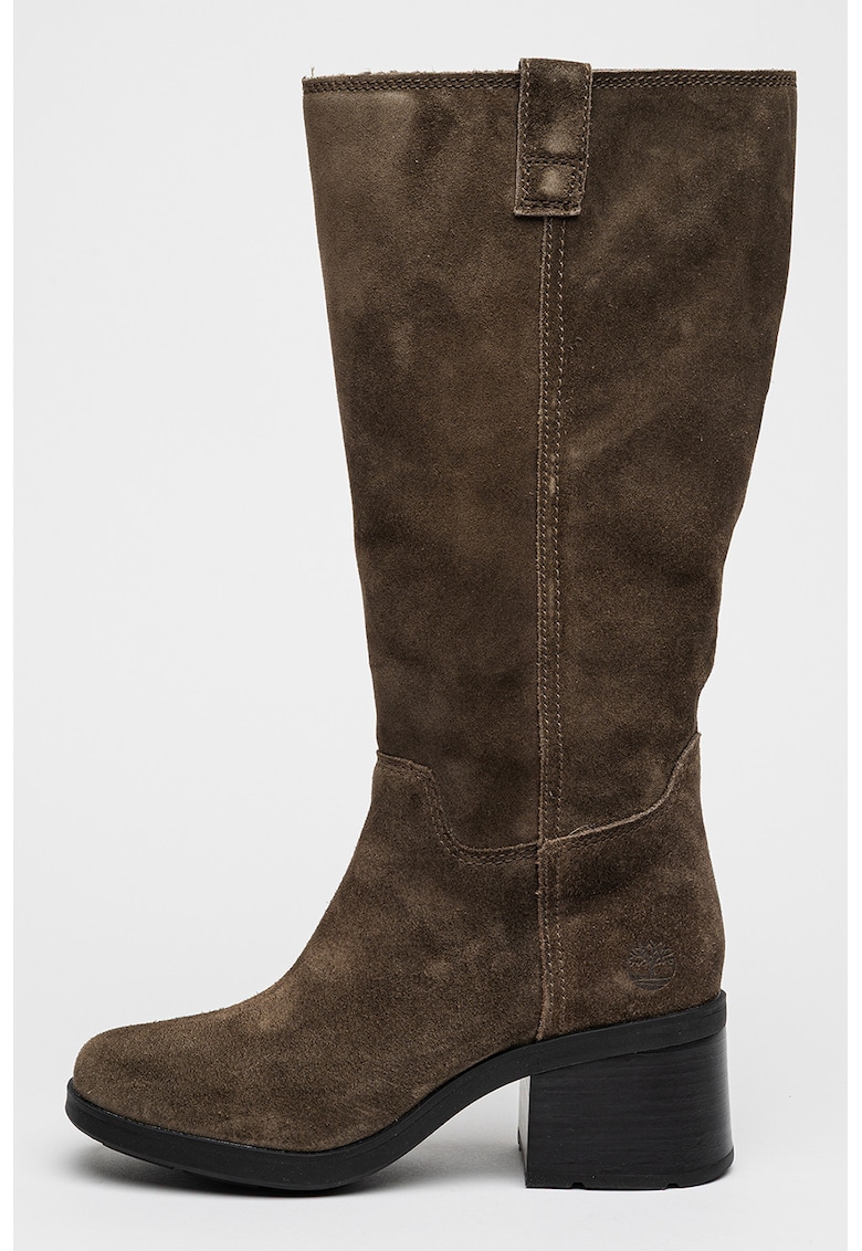 Велурени ботуши Bellevaux с масивен ток Timberland