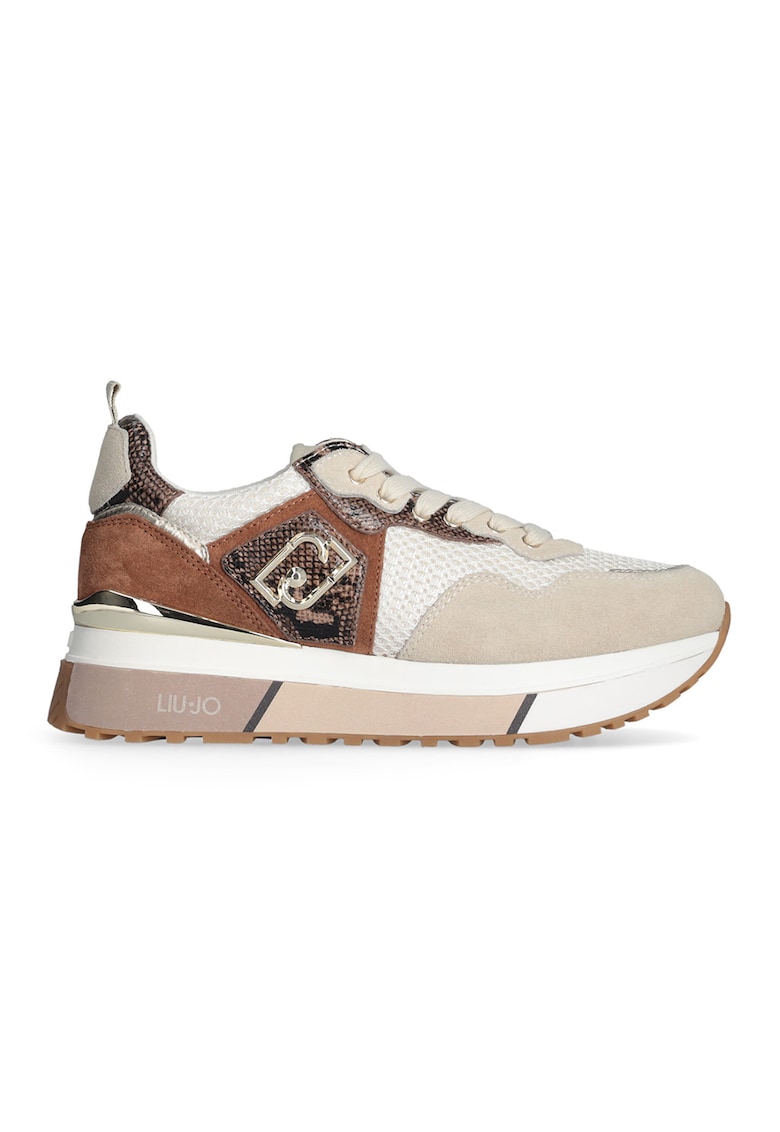 Велурени маратонки с мрежа Liu Jo