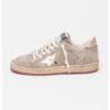 Велурени спортни обувки Ball Star Double Quarter с мъниста GOLDEN GOOSE