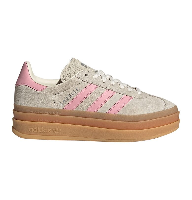 Велурени спортни обувки Gazelle с равна платформа adidas Originals