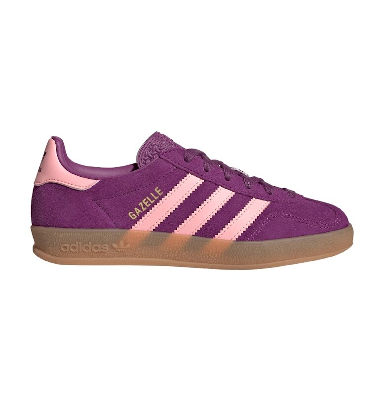 Велурени спортни обувки за закрито Gazelle със синтетика adidas Originals