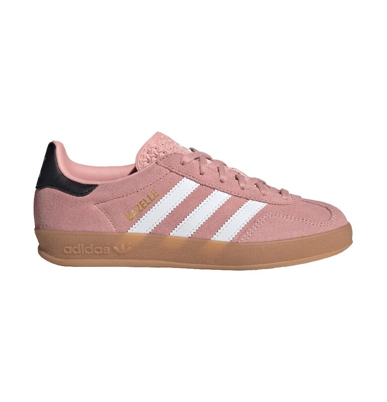 Велурени спортни обувки за закрито Gazelle със синтетика adidas Originals
