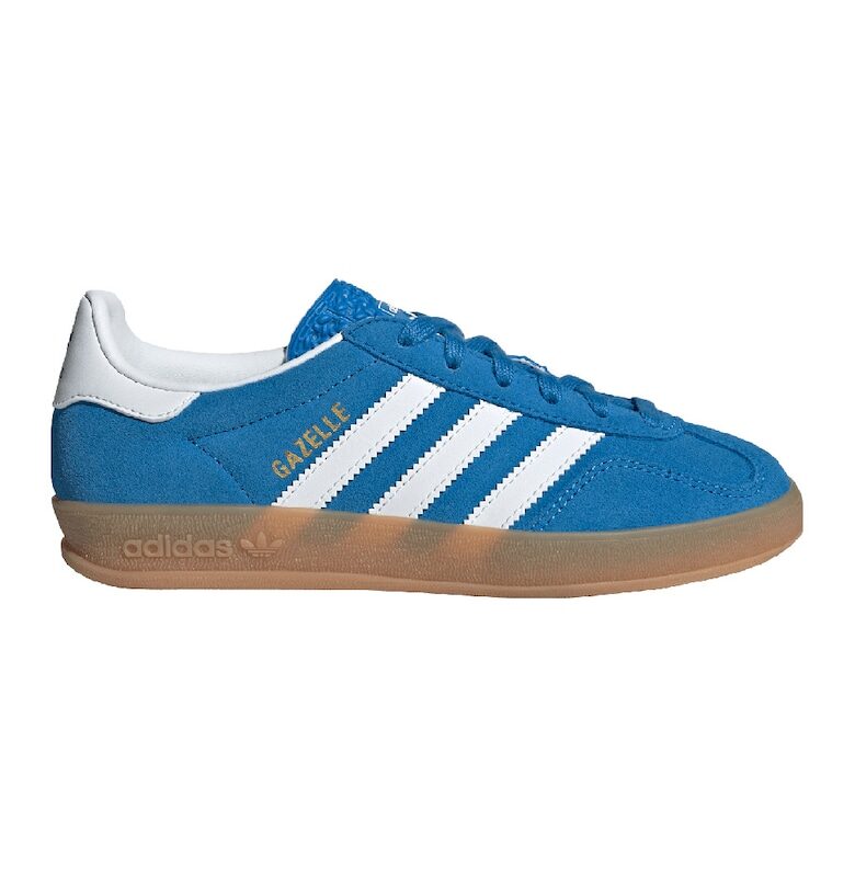 Велурени спортни обувки за закрито Gazelle със синтетика adidas Originals