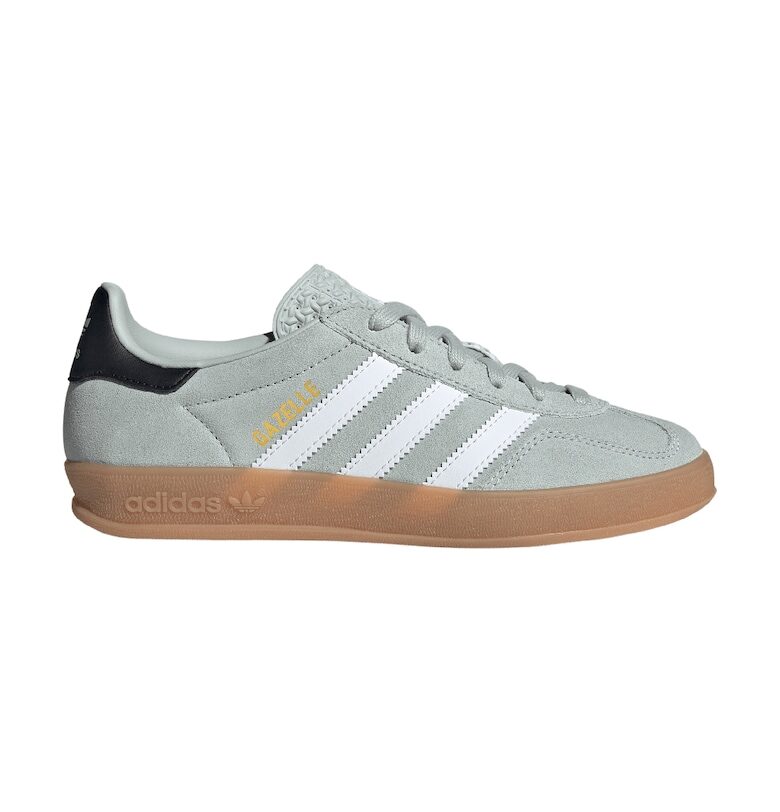 Велурени спортни обувки за закрито Gazelle със синтетика adidas Originals
