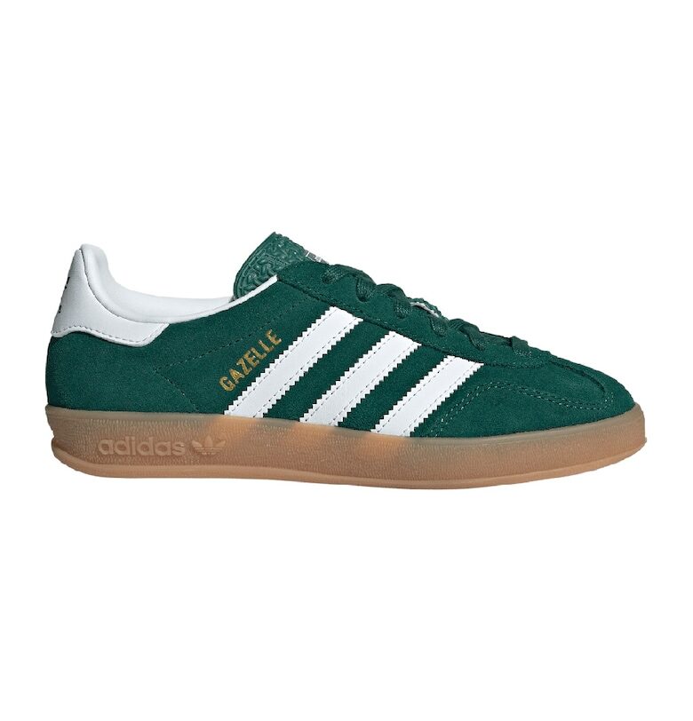 Велурени спортни обувки за закрито Gazelle със синтетика adidas Originals