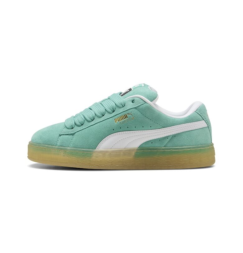 Велурени спортни обувки с кожа Puma