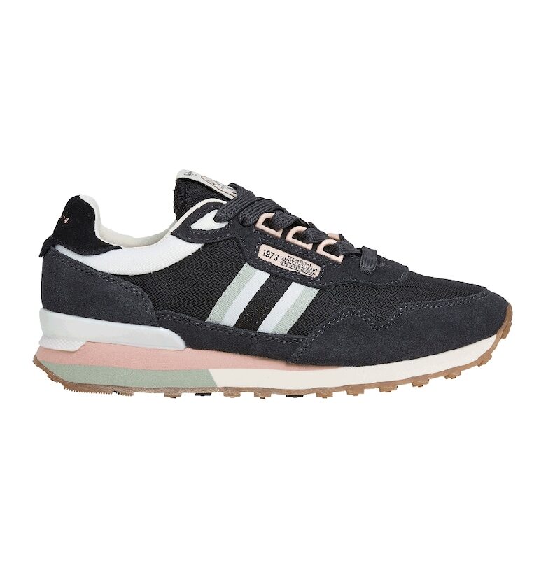 Велурени спортни обувки с текстил Pepe Jeans London