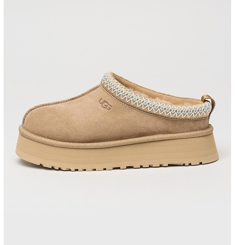 Велурено сабо Tazz с равна платформа UGG