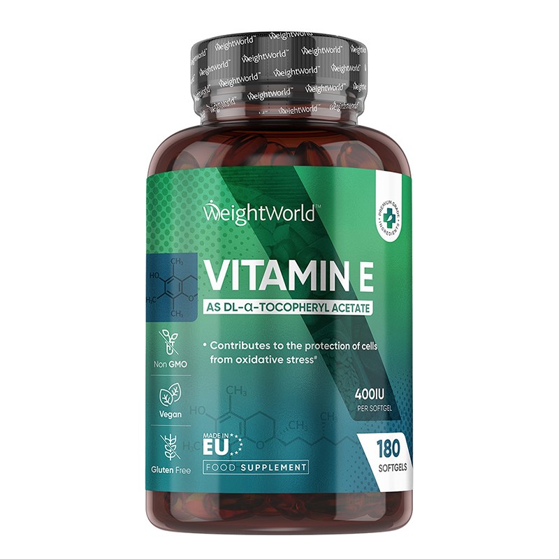 Витамин E 400 IU / 268 mg – Антиоксидантна защита и сърдечно здраве