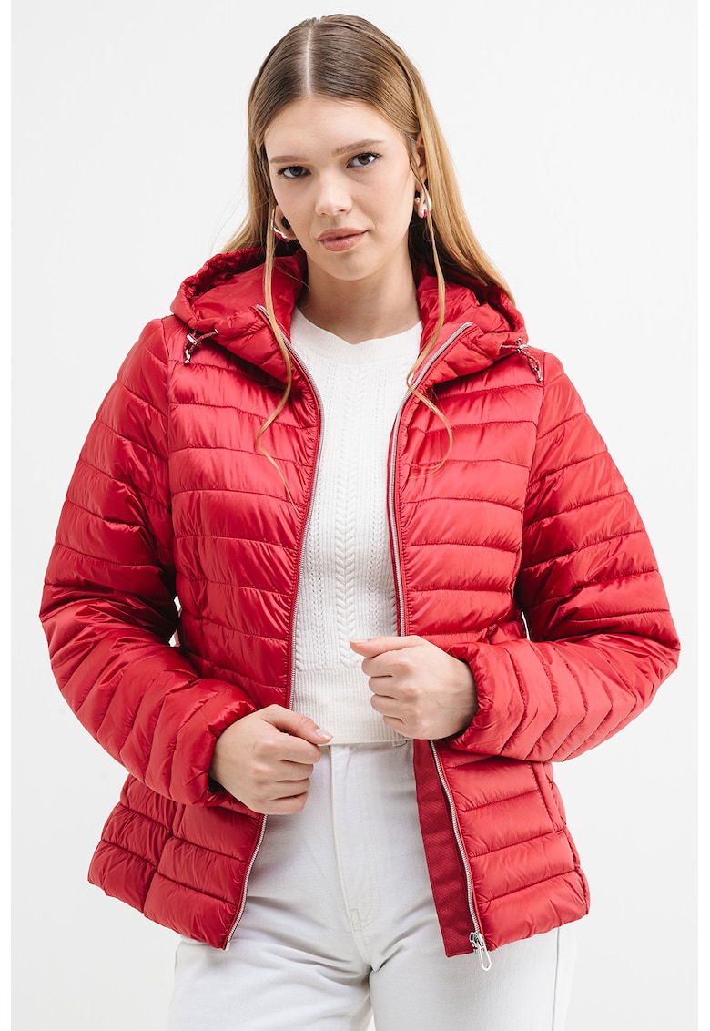 Водоустойчиво олекотено яке с качулка Tom Tailor