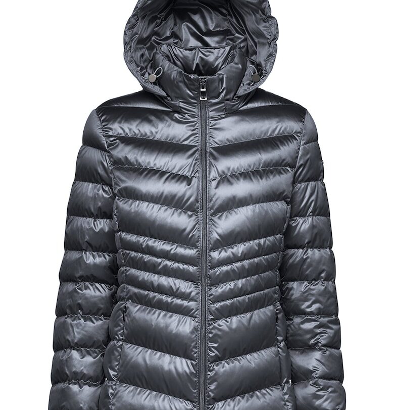 Вталено зимно яке с джобове с цип Geox