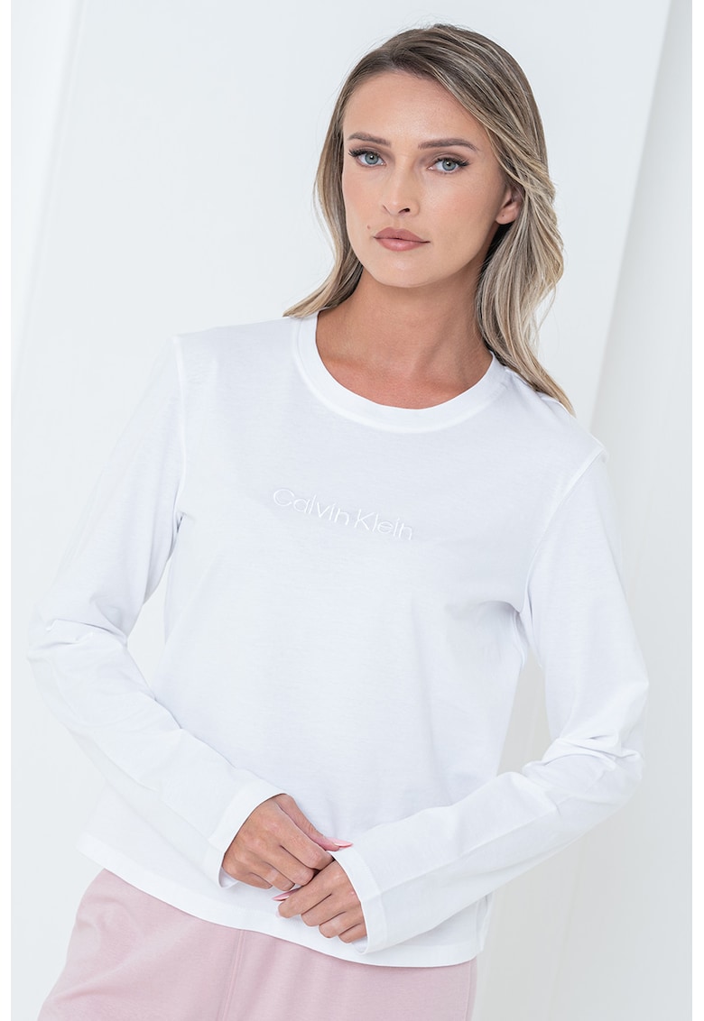 Горна пижама с овално деколте CALVIN KLEIN