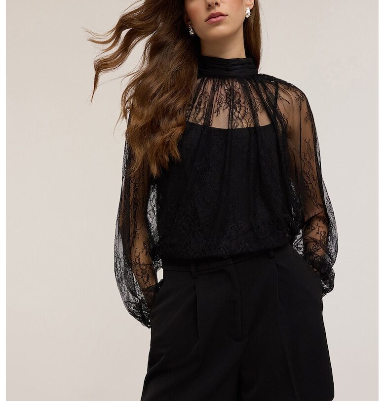 Дантелена блуза с вътрешен топ Motivi