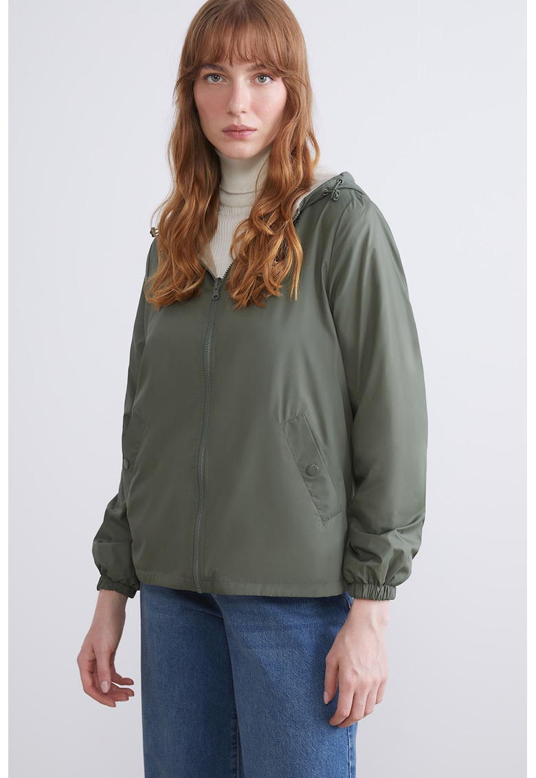 Двулицев дъждобран с качулка LC WAIKIKI