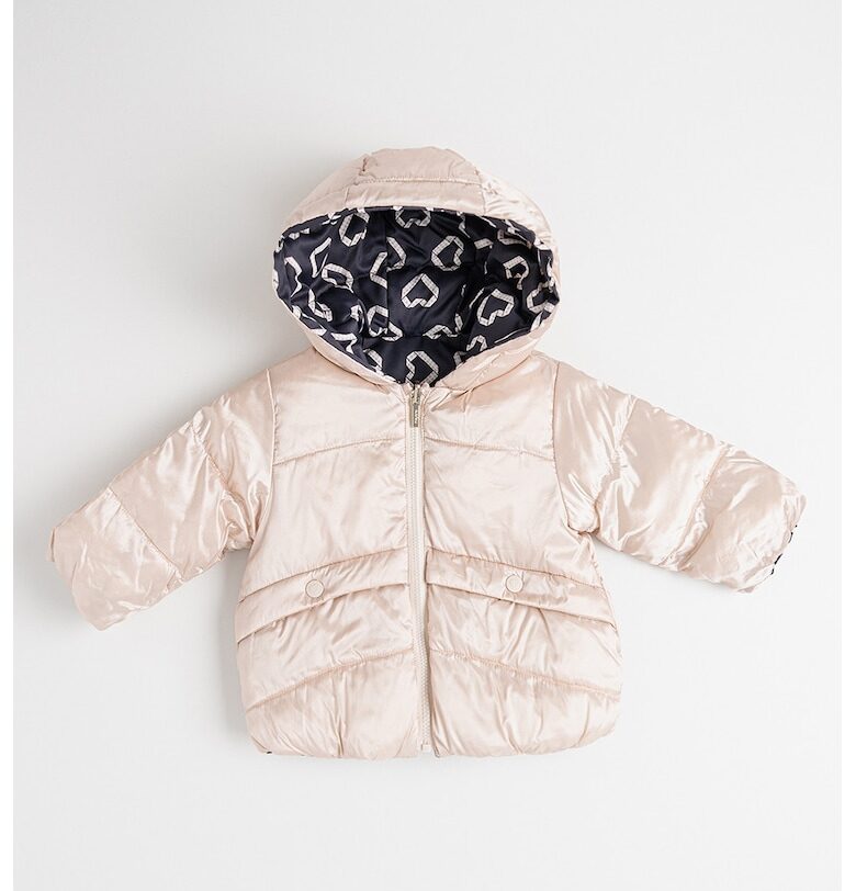 Двулицево зимно яке с цип и графика Mayoral